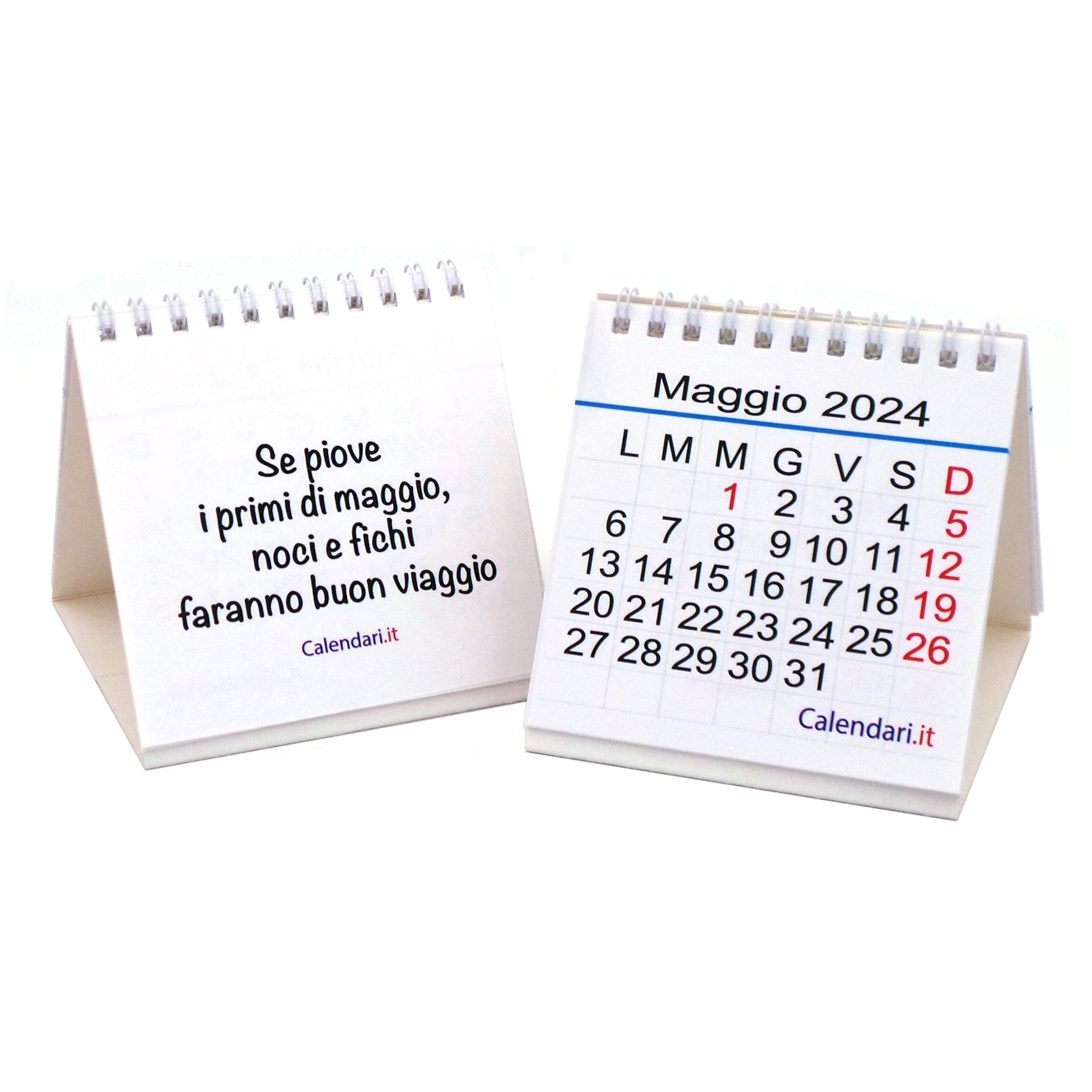 Calendario 2024 a caselle cm 20x15 da tavolo per ufficio casa e lavoro (16  FACCIATE) : : Cancelleria e prodotti per ufficio
